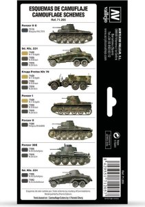 Vallejo 71205 Zestaw farb MODEL AIR - GERMAN COLORS 1927-1941 2