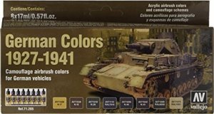 Vallejo 71205 Zestaw farb MODEL AIR - GERMAN COLORS 1927-1941 4
