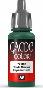 Vallejo Vallejo: 72.067 - Game Color - Cayman Green (18 ml) 1