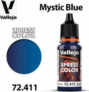 Vallejo Vallejo: 72.411 - Xpress Color - Mystic Blue (18 ml) 2