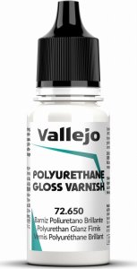 Vallejo Vallejo: 72.650 - Gloss Polyurethane Varnish (18 ml) 1