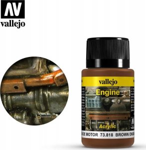 Vallejo Vallejo: 73.818 - Weathering FX - Engine - Brown Engine Soot (40 ml) 2