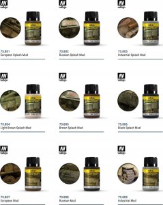 Vallejo Vallejo: 73.825 - Weathering FX - Environment - Crushed Grass (40 ml) 3