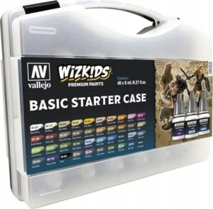 Vallejo Vallejo: Wizkids - Basic Starter Case 40x8 ml 1