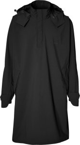 Basil Ponczo przeciwdeszczowe unisex BASIL MOSSE BICYCLE RAIN PONCHO UNISEX 100% waterproof jet black Rozmiar: XL/XXL 1