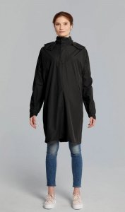Basil Ponczo przeciwdeszczowe unisex BASIL MOSSE BICYCLE RAIN PONCHO UNISEX 100% waterproof jet black Rozmiar: XL/XXL 3