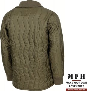 Kurtka męska MFH Kurtka Pikowana Bundeswehr MFH - Oliwkowa, Rip Stop, Zamek Błyskawiczny M 2