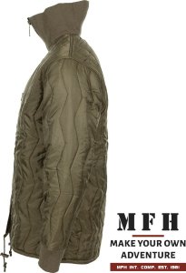Kurtka męska MFH Kurtka Pikowana Bundeswehr MFH - Oliwkowa, Rip Stop, Zamek Błyskawiczny XL 3