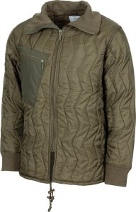 Kurtka męska MFH Kurtka Pikowana Bundeswehr MFH - Oliwkowa, Rip Stop, Zamek Błyskawiczny 4XL 4