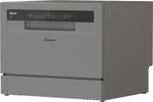 Zmywarka Candy | Zmywarka | 6E51LS | Table | Plotis 55 cm | Number of place settings 6 | Number of programs 8 | Energy efficiency class E | srebrny 4