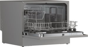Zmywarka Candy | Zmywarka | 6E51LS | Table | Plotis 55 cm | Number of place settings 6 | Number of programs 8 | Energy efficiency class E | srebrny 5