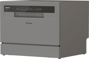 Zmywarka Candy | Zmywarka | 6E51LS | Table | Plotis 55 cm | Number of place settings 6 | Number of programs 8 | Energy efficiency class E | srebrny 10