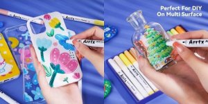 ARRTX Markery akrylowe - flamastry, 30 spalwów 4