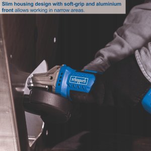 Szlifierka Scheppach Akumuliatorowy kątowa szlifierka BC-AG125-X 20V, obudowa 6