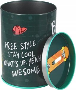 Starpak SKARBONKA MET OKR SKATE DINO STK PB 6/24 2