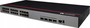 Switch Huawei Huawei Switch S5735-L24P4X-A1 (24*GE ports, 4*10GE SFP+ ports, PoE+, AC power) + license L-MLIC-S57L (98011318) 1