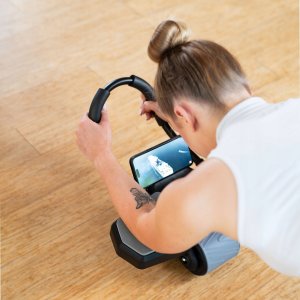 HMS KA10 BLACK KÓŁKO ABS AUTOMATYCZNE KOŁO DO ĆWICZEŃ MIĘŚNI BRZUCHA Z PODPARCIEM 7