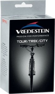 Vredestein Dętka trekking VREDESTEIN Tour/Trek/City 27x1.5 - 28x1.5/8/x1.5 (32/47-609/635), Presta 50mm, 185g (NEW) 1