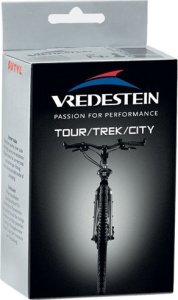 Vredestein Dętka trekking slim VREDESTEIN Tour/Trek/City, 28x1.5/8x1.1/8 - 27x1.3/8 (28/35-622/630), Presta 50mm, 155g (NEW) 1