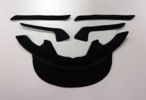 Giro Wkładki wewnętrzne + daszek GIRO CORMICK MIPS black black (NEW) 2