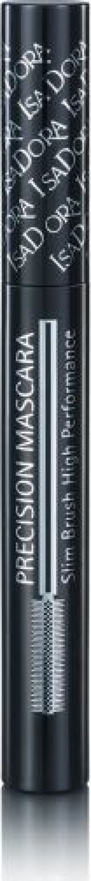 IsaDora Precision Mascara Slim Brush High Performance tusz do rzęs 10 Black 7ml 2