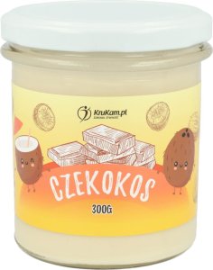 KruKam Czekokos Pasta kokosowa z białą czekoladą 300g 1