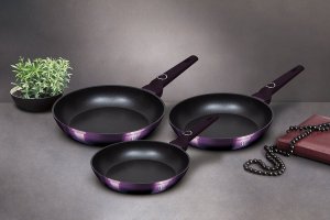 Patelnia Berlinger Haus zestaw Tytanowa 20cm 2