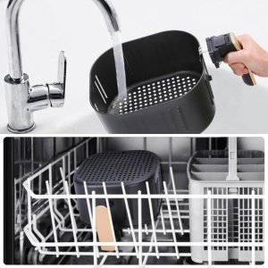 Klausberg DUŻA FRYTOWNICA BEZTŁUSZCZOWA BIAŁA 7.7L 1800W KLAUSBERG AIR FRYER KB-7709 16