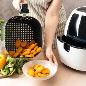 Klausberg DUŻA FRYTOWNICA BEZTŁUSZCZOWA BIAŁA 7.7L 1800W KLAUSBERG AIR FRYER KB-7709 3