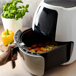 Klausberg DUŻA FRYTOWNICA BEZTŁUSZCZOWA BIAŁA 7.7L 1800W KLAUSBERG AIR FRYER KB-7709 5