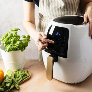 Klausberg DUŻA FRYTOWNICA BEZTŁUSZCZOWA BIAŁA 7.7L 1800W KLAUSBERG AIR FRYER KB-7709 7