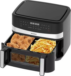 Klausberg FRYTOWNICA BEZTŁUSZCZOWA DWUKOMOROWA 9L 1750W KLAUSBERG AIR FRYER KB-7717 3
