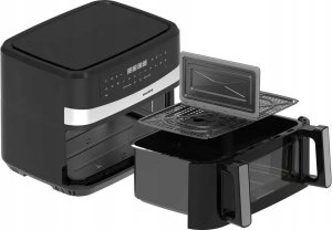 Klausberg FRYTOWNICA BEZTŁUSZCZOWA DWUKOMOROWA 9L 1750W KLAUSBERG AIR FRYER KB-7717 5