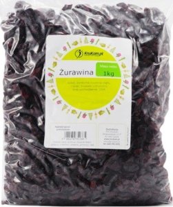 KruKam Suszona żurawina USA 1kg cięta 1