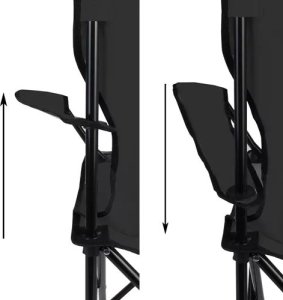 Trizand Krzesło wędkarskie czarne (K23673) 13