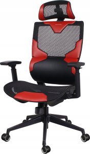 Fotel Cortek ODDYCHAJĄCY FOTEL OBROTOWY BIUROWY CORTEK VISION DLA GRACZA 4