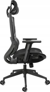 Fotel Cortek ODDYCHAJĄCY FOTEL OBROTOWY DLA GRACZA CORTEK CZARNY VISION BIUROWY 3