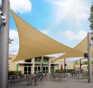 Gardlov Żagiel przeciwsłoneczny 4x4x4m beżowy 11