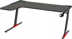 Biurko Cortek BIURKO GAMINGOWE CORTEK SKY L-SHAPE DUŻE SOLIDNE WARSTWA OCHRONNA UCHWYTY 2