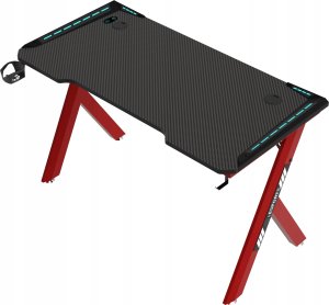 Biurko Cortek BIURKO GAMINGOWE DLA GRACZA CORTEK 141 RGB STEROWANIE UCHWYTY 2