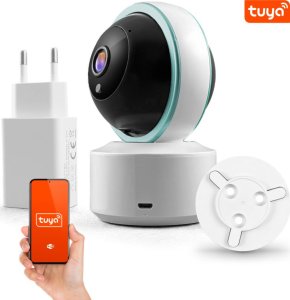 Niania Tuya ELEKTRONICZNA NIANIA KAMERA WIFI TUYA 360 1