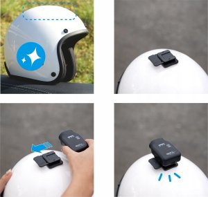 Wideorejestrator MUFU WIDEOREJESTRATOR MOTOCYKLOWY MUFU MOTOCAM V11S FULLHD 7H KAMERA NA MOTOCYKL 9