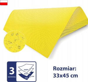 SERWETY PODKŁADY HIGIENICZNE PODFOLIOWANE WODOODPORNE 3 WARSTWY 30SZT PL 8% 3