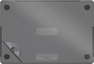Etui Jcpal JCPAL MACGUARD TWO-IN-ONE SKIN SET (SILVER, TOP SKIN+BACK SKIN) FOR MACBOO 2
