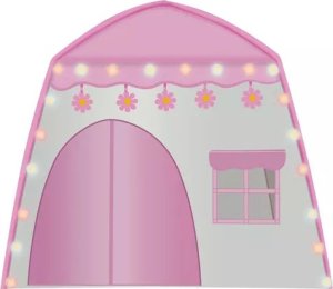 Kruzzel NAMIOT DLA DZIECI DOMEK + LAMPKI 23472 6