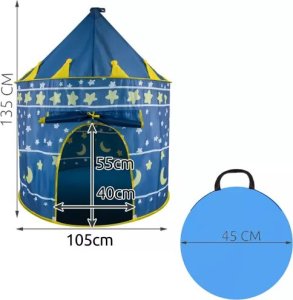 Kruzzel NAMIOT DLA DZIECI NIEBIESKI 23474 9