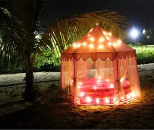 Kruzzel Namiot dla dzieci, różowy 10