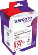 Tusz Armor WECARE ARMOR cartridge pro CANON Pixma MG5751Sada (PGI-570XL+CLI-571XL CMYK) Black+C+M+Y+K, 1x22 ml, 4x11 ml 2
