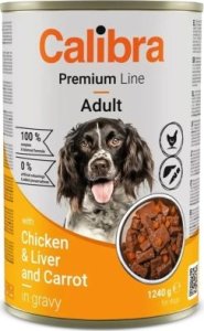 Calibra CALIBRA DOG PREMIUM CHICKEN, LIVER - mokra karma dla psa - 1240G 1