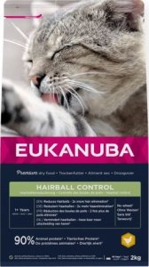 EUKANUBA EUKANUBA Adult Hairball Control chicken - sucha karma dla kota - 2 kg 1